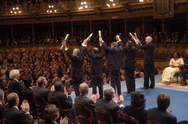 Los galardonados en los Premios Pr�ncipe de Asturias del a�o 2008