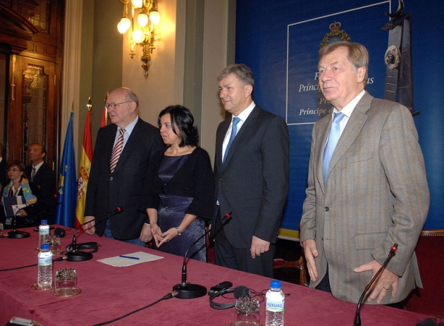 Los galardonados en los Premios Pr�ncipe de Asturias del a�o 2009