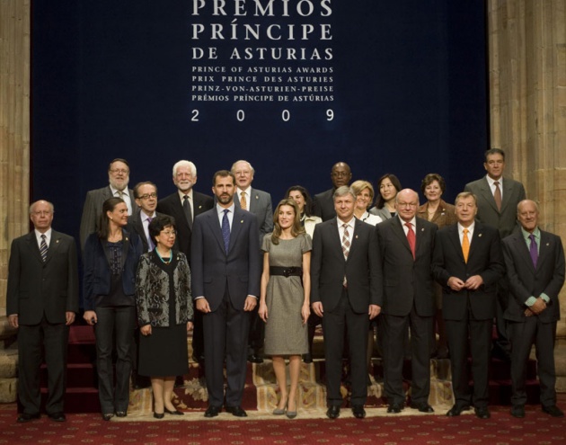 Los galardonados en los Premios Pr�ncipe de Asturias del a�o 2009