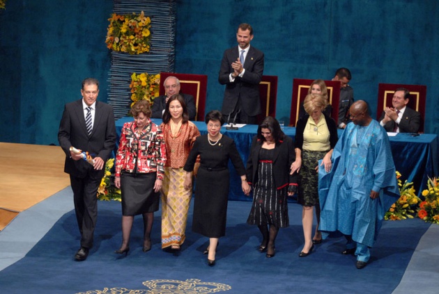 Los galardonados en los Premios Pr�ncipe de Asturias del a�o 2009