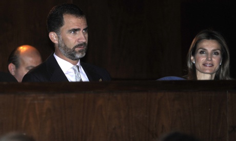 Los Pr�ncipes presiden concierto en el Auditorio