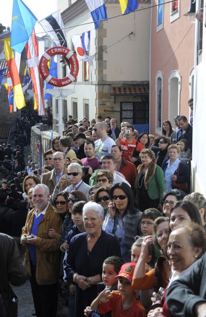 Los Pr�ncipes de Asturias visitan Llastres, Pueblo Ejemplar 2010
