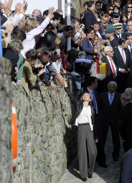 Los Pr�ncipes de Asturias visitan Llastres, Pueblo Ejemplar 2010