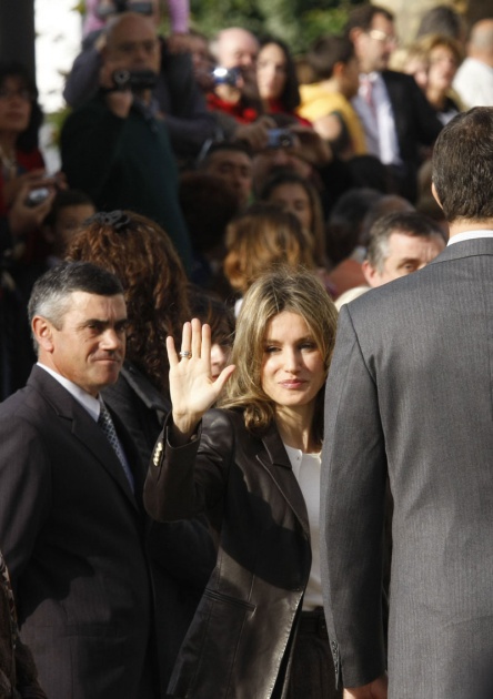 Los Pr�ncipes de Asturias visitan Llastres, Pueblo Ejemplar 2010