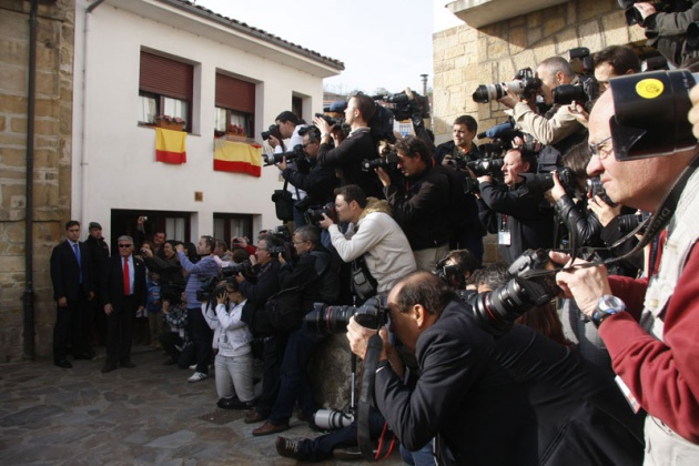 Los Pr�ncipes de Asturias visitan Llastres, Pueblo Ejemplar 2010