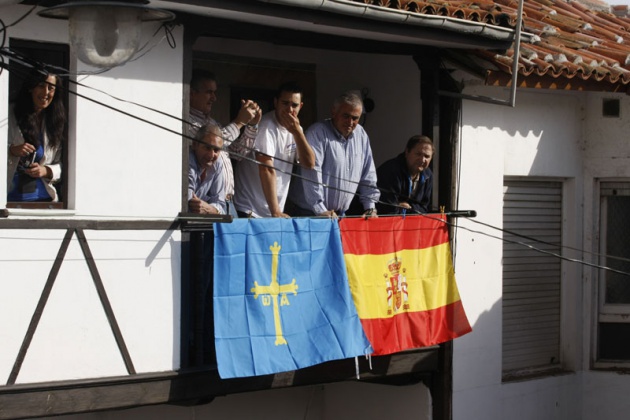 Los Pr�ncipes de Asturias visitan Llastres, Pueblo Ejemplar 2010