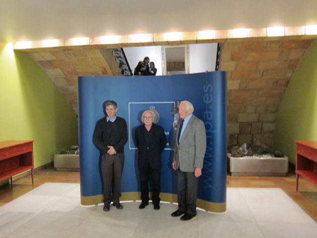 Rueda de prensa de Arturo lvarez-Buylla, Joseph Altman y Giacomo Rizzolatti, los galardonados con el Premio Prncipe de Investigacin Cientfica y Tcnica.