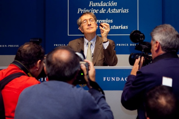 Rueda de prensa de Howard Gardner, Premio Prncipe de las Ciencias Sociales