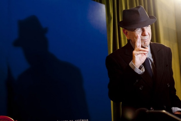 Rueda de prensa de Leonard Cohen, Premio Prncipe de las Letras