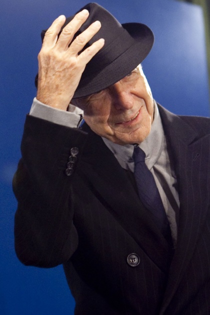 Rueda de prensa de Leonard Cohen, Premio Prncipe de las Letras