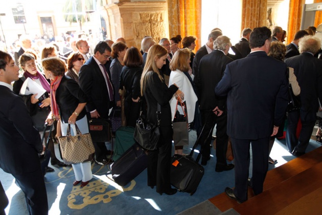 El centro neurlgico de los actos de estos premios, el hotel de la Reconquista, ha sido, un ao ms, un hervidero de personalidades de la sociedad asturiana y espaola.