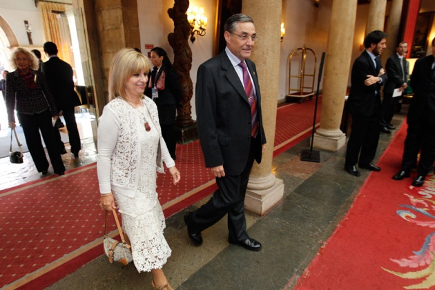 El centro neurlgico de los actos de estos premios, el hotel de la Reconquista, ha sido, un ao ms, un hervidero de personalidades de la sociedad asturiana y espaola.