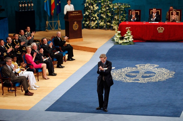 Don Felipe ha presidido, acompaado de la princesa de Asturias y en presencia de la reina, la ceremonia de entrega de la XXXI edicin de los Premios Prncipe de Asturias.