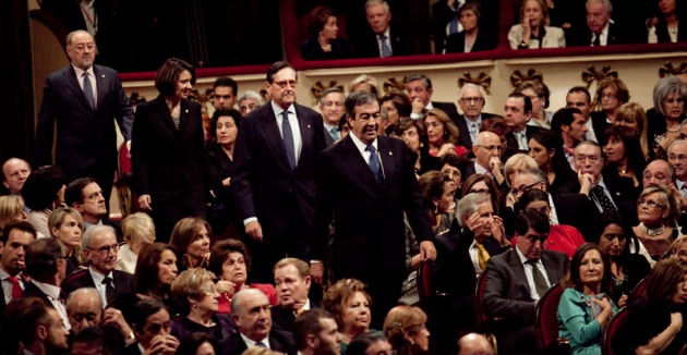 Don Felipe ha presidido, acompaado de la princesa de Asturias y en presencia de la reina, la ceremonia de entrega de la XXXI edicin de los Premios Prncipe de Asturias.