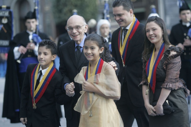 Los galardonados en los Premios Prncipe de Asturias del ao 2008