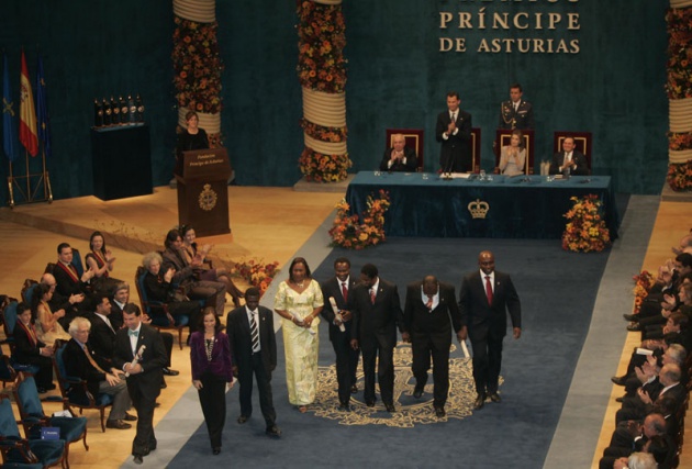 Los galardonados en los Premios Prncipe de Asturias del ao 2008