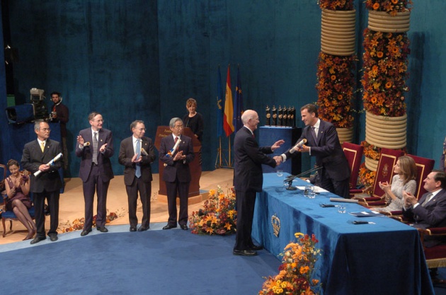 Los galardonados en los Premios Prncipe de Asturias del ao 2008