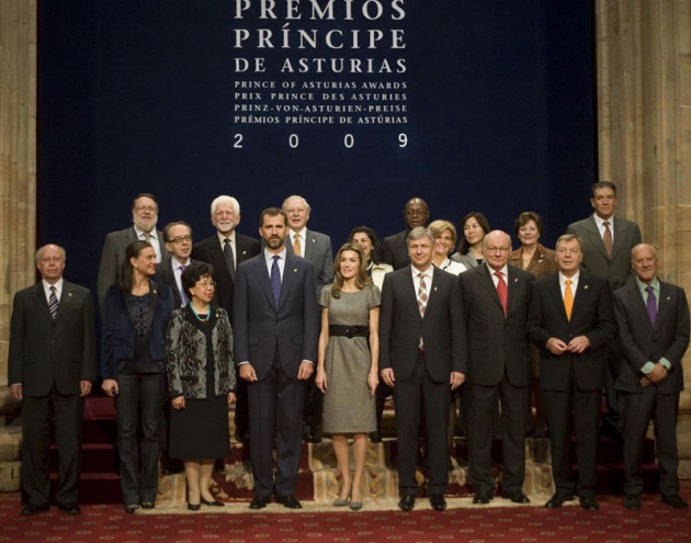 Los galardonados en los Premios Prncipe de Asturias del ao 2009