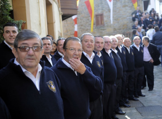 Los Prncipes de Asturias visitan Llastres, Pueblo Ejemplar 2010