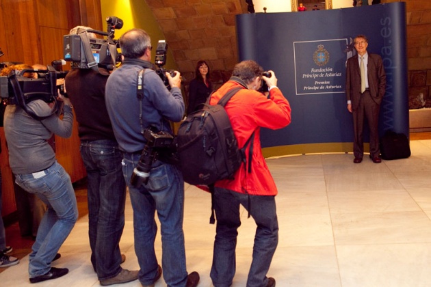 Rueda de prensa de Howard Gardner, Premio Prncipe de las Ciencias Sociales