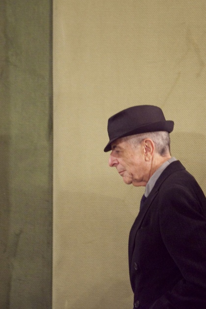 Rueda de prensa de Leonard Cohen, Premio Prncipe de las Letras