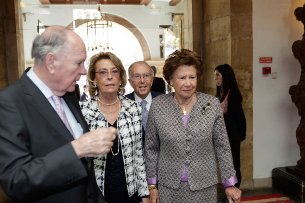 El centro neurlgico de los actos de estos premios, el hotel de la Reconquista, ha sido, un ao ms, un hervidero de personalidades de la sociedad asturiana y espaola.