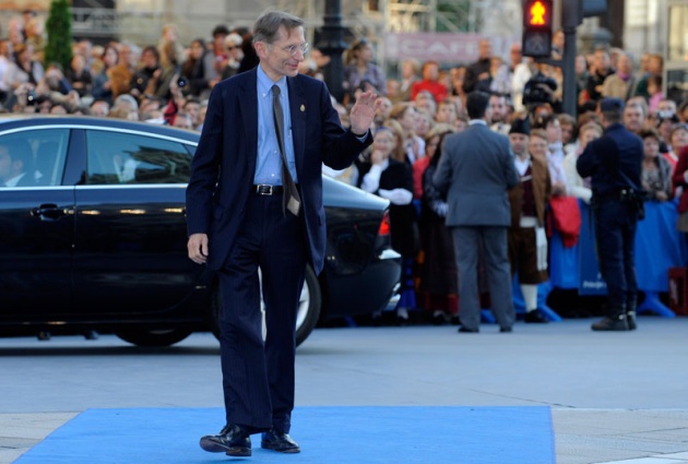 La alfombra roja se llena un ao ms de glamour antes de la ceremonia de entrega de los Premios Prncipe de Asturias 2011.