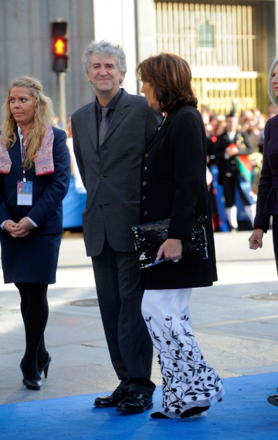 La alfombra azul se llena un ao ms de glamour antes de la ceremonia de entrega de los Premios Prncipe de Asturias 2011.