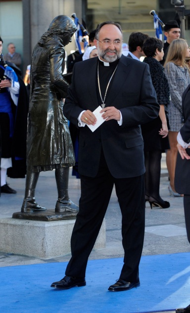 La alfombra azul se llena un ao ms de glamour antes de la ceremonia de entrega de los Premios Prncipe de Asturias 2011.