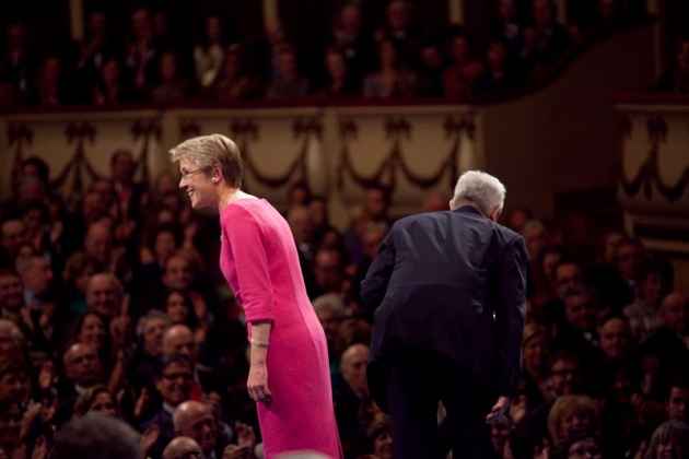 Don Felipe ha presidido, acompaado de la princesa de Asturias y en presencia de la reina, la ceremonia de entrega de la XXXI edicin de los Premios Prncipe de Asturias.