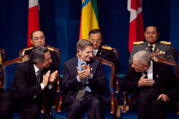 Don Felipe ha presidido, acompaado de la princesa de Asturias y en presencia de la reina, la ceremonia de entrega de la XXXI edicin de los Premios Prncipe de Asturias.