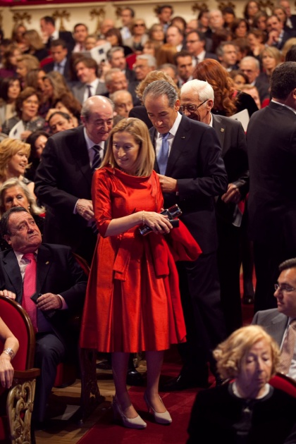 Don Felipe ha presidido, acompaado de la princesa de Asturias y en presencia de la reina, la ceremonia de entrega de la XXXI edicin de los Premios Prncipe de Asturias.