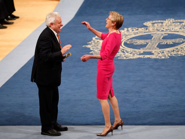 Don Felipe ha presidido, acompaado de la princesa de Asturias y en presencia de la reina, la ceremonia de entrega de la XXXI edicin de los Premios Prncipe de Asturias.