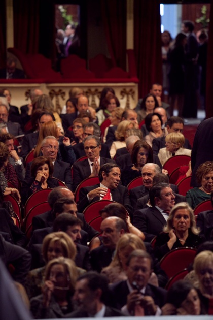 Don Felipe ha presidido, acompaado de la princesa de Asturias y en presencia de la reina, la ceremonia de entrega de la XXXI edicin de los Premios Prncipe de Asturias.