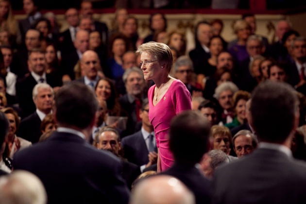 Don Felipe ha presidido, acompaado de la princesa de Asturias y en presencia de la reina, la ceremonia de entrega de la XXXI edicin de los Premios Prncipe de Asturias.