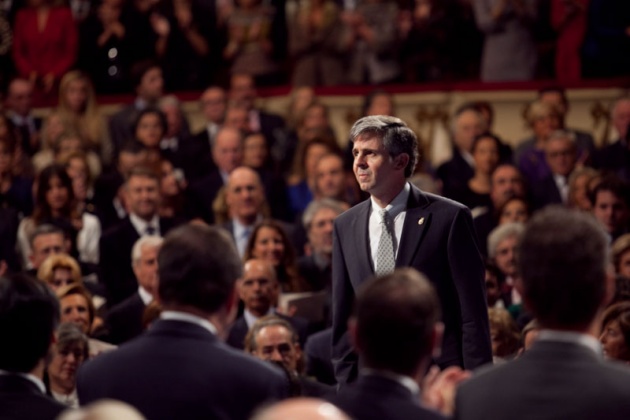 Don Felipe ha presidido, acompaado de la princesa de Asturias y en presencia de la reina, la ceremonia de entrega de la XXXI edicin de los Premios Prncipe de Asturias.