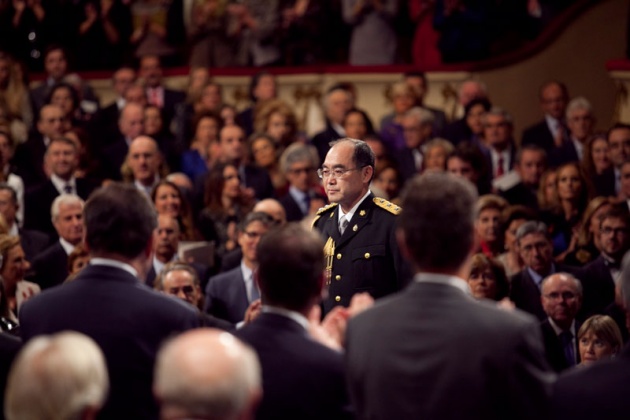 Don Felipe ha presidido, acompaado de la princesa de Asturias y en presencia de la reina, la ceremonia de entrega de la XXXI edicin de los Premios Prncipe de Asturias.