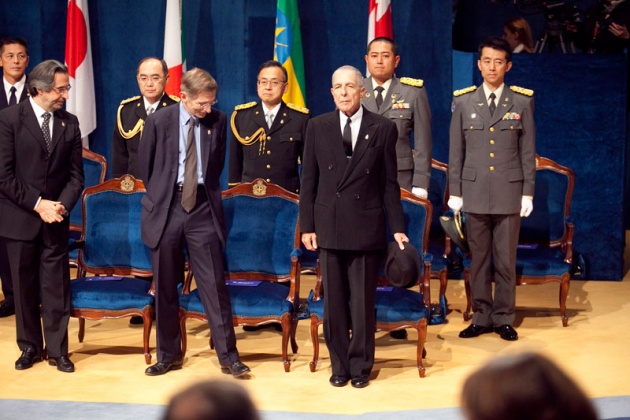 Don Felipe ha presidido, acompaado de la princesa de Asturias y en presencia de la reina, la ceremonia de entrega de la XXXI edicin de los Premios Prncipe de Asturias.