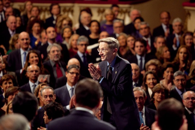 Don Felipe ha presidido, acompaado de la princesa de Asturias y en presencia de la reina, la ceremonia de entrega de la XXXI edicin de los Premios Prncipe de Asturias.