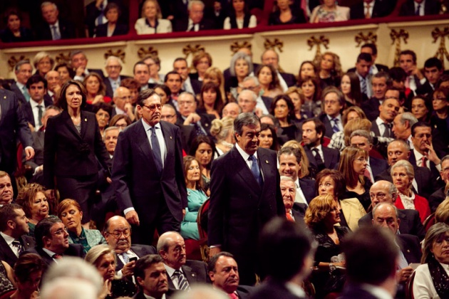 Don Felipe ha presidido, acompaado de la princesa de Asturias y en presencia de la reina, la ceremonia de entrega de la XXXI edicin de los Premios Prncipe de Asturias.