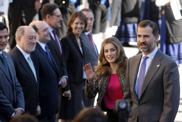 El Prncipe Felipe y Doa Letizia presidirn hoy el concierto que reunir a la OSPA y a los tres coros de la Fundacin