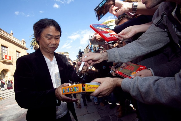 Llegada a Oviedo de Shigeru Miyamoto, galardonado con el Premio Prncipe de Asturias de Comunicacin y Humanidades