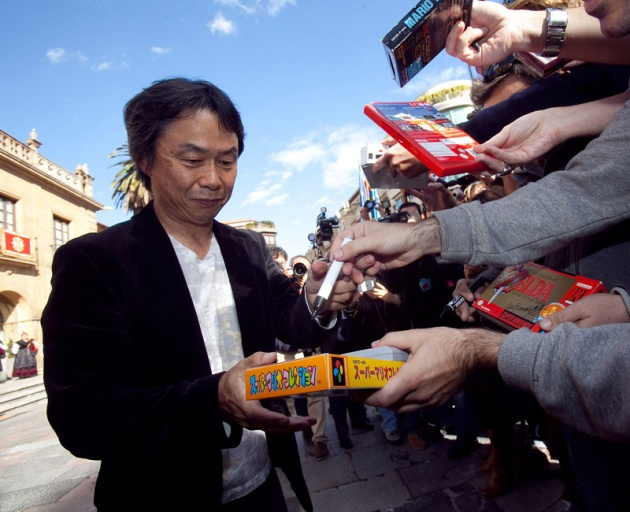 Llegada a Oviedo de Shigeru Miyamoto, galardonado con el Premio Prncipe de Asturias de Comunicacin y Humanidades