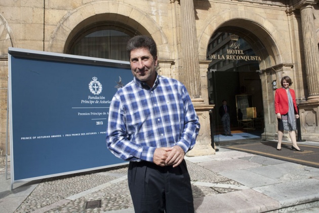 Jos Mara Olazbal, Premio Prncipe de los Deportes, llega a Oviedo