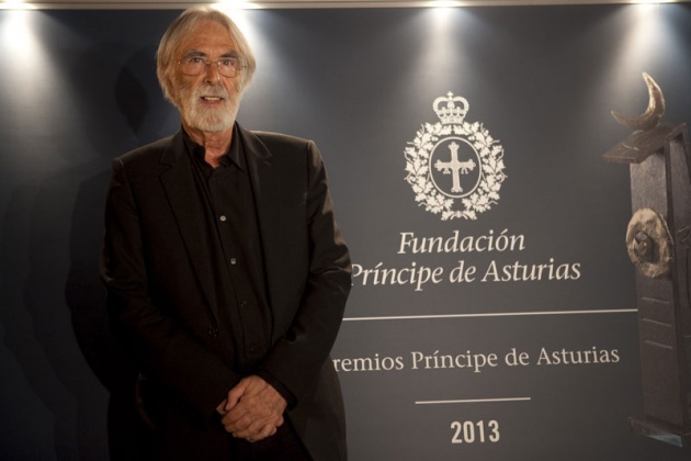 Llegada de Michael Haneke, Premio Pr�ncipe de Asturias de las Artes