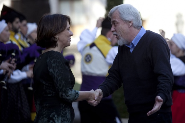 Llegada de Rolf Hauer, Director del CERN, Premio Prncipe de Asturias de Investigacin Cientfica y Tcnica