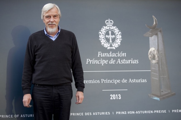 Llegada de Rolf Hauer, Director del CERN, Premio Pr�ncipe de Asturias de Investigaci�n Cient�fica y T�cnica