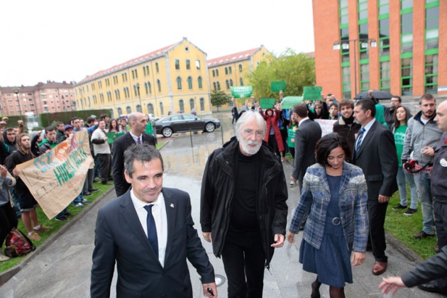 Michael Haneke, Premio Prncipe de Asturias de las Artes, protagoniza un encuentro en el campus de Humanidades del Miln en Oviedo