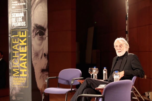 Michael Haneke, Premio Prncipe de Asturias de las Artes, protagoniza un encuentro en el campus de Humanidades del Miln en Oviedo