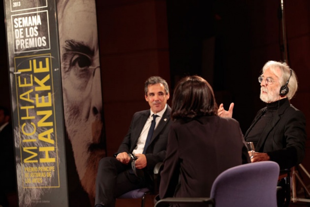 Michael Haneke, Premio Prncipe de Asturias de las Artes, protagoniza un encuentro en el campus de Humanidades del Miln en Oviedo